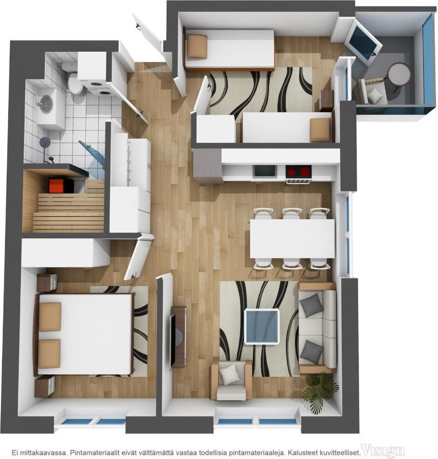 Levillenet Skistar Superior 2 Bedroom Apartments エクステリア 写真